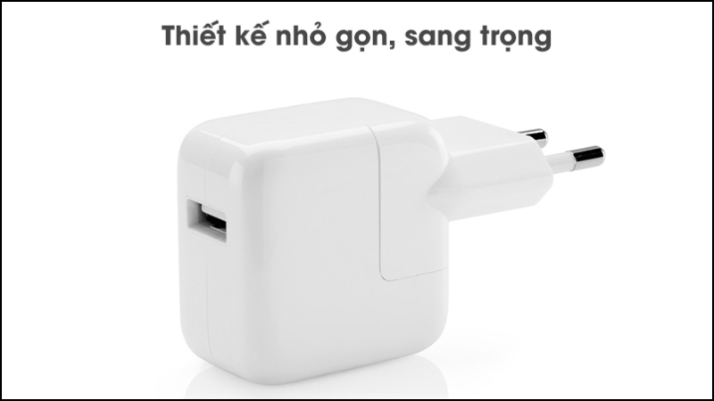 Adapter Sạc 12W dùng cho iPhone Apple MGN03 Trắng